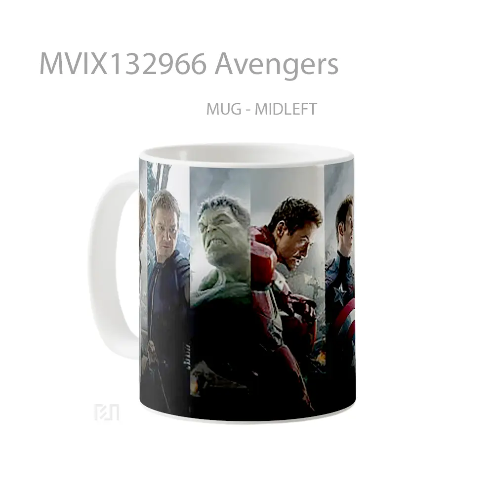 Mug Avengers Gelas Superhero - All-side / Desain