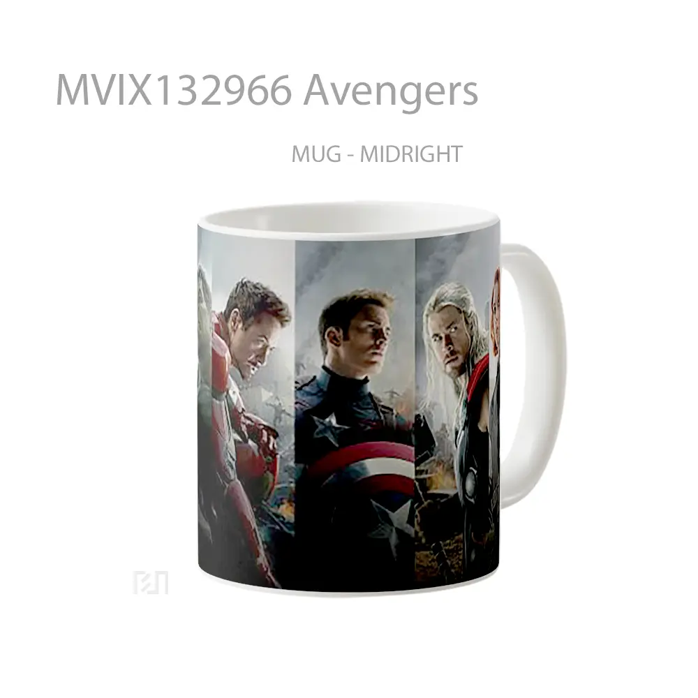 Mug Avengers Gelas Superhero - All-side / Desain