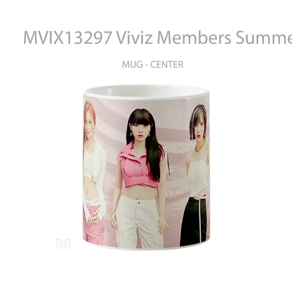 Mug Viviz Members Summer Vibe Gelas Keramik Unik