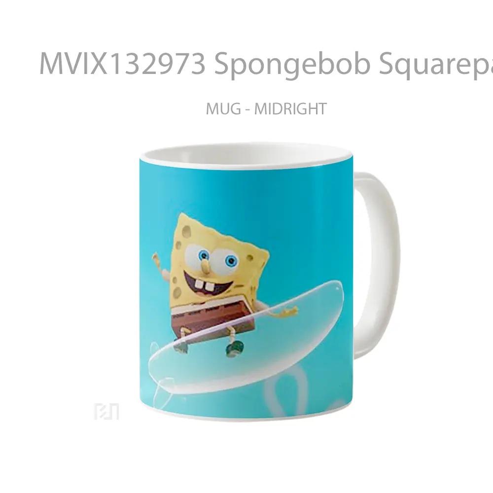 Mug Spongebob Squarepants The Cosmic Shake V1 Gelas Astronomi - All-side / Desain