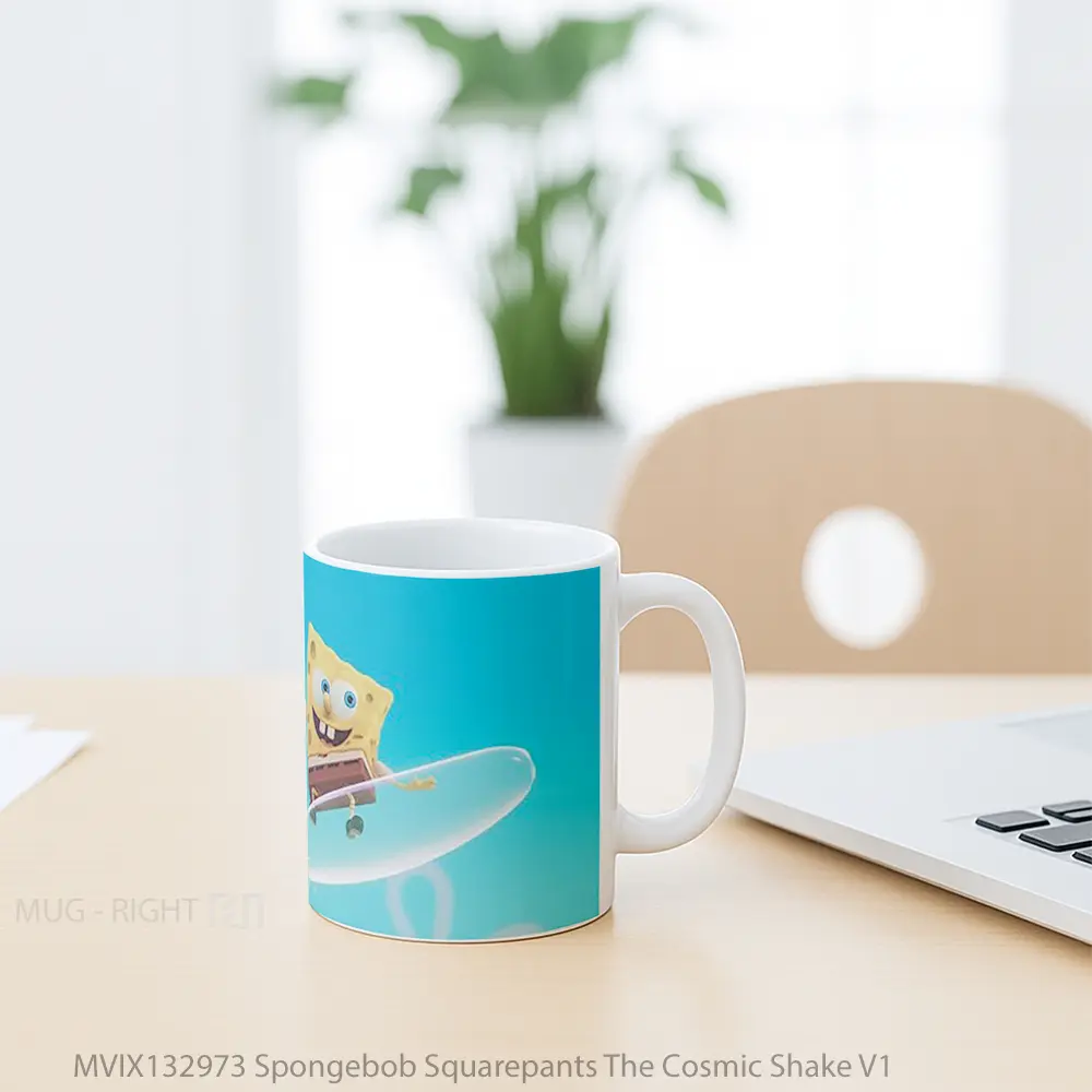 Mug Spongebob Squarepants The Cosmic Shake V1 Gelas Astronomi - All-side / Desain