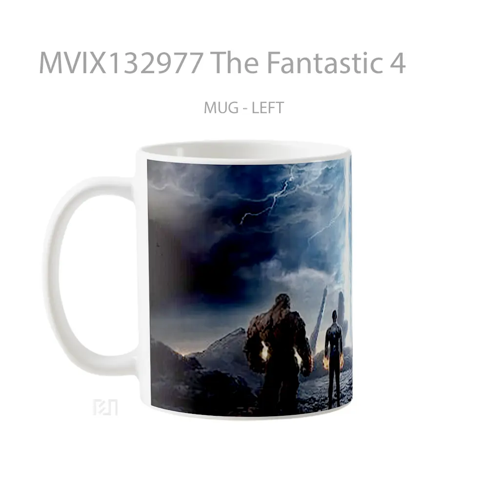 Mug The Fantastic 4 Gelas Keramik Unik - All-side / Desain