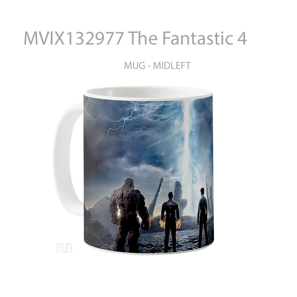 Mug The Fantastic 4 Gelas Keramik Unik - All-side / Desain