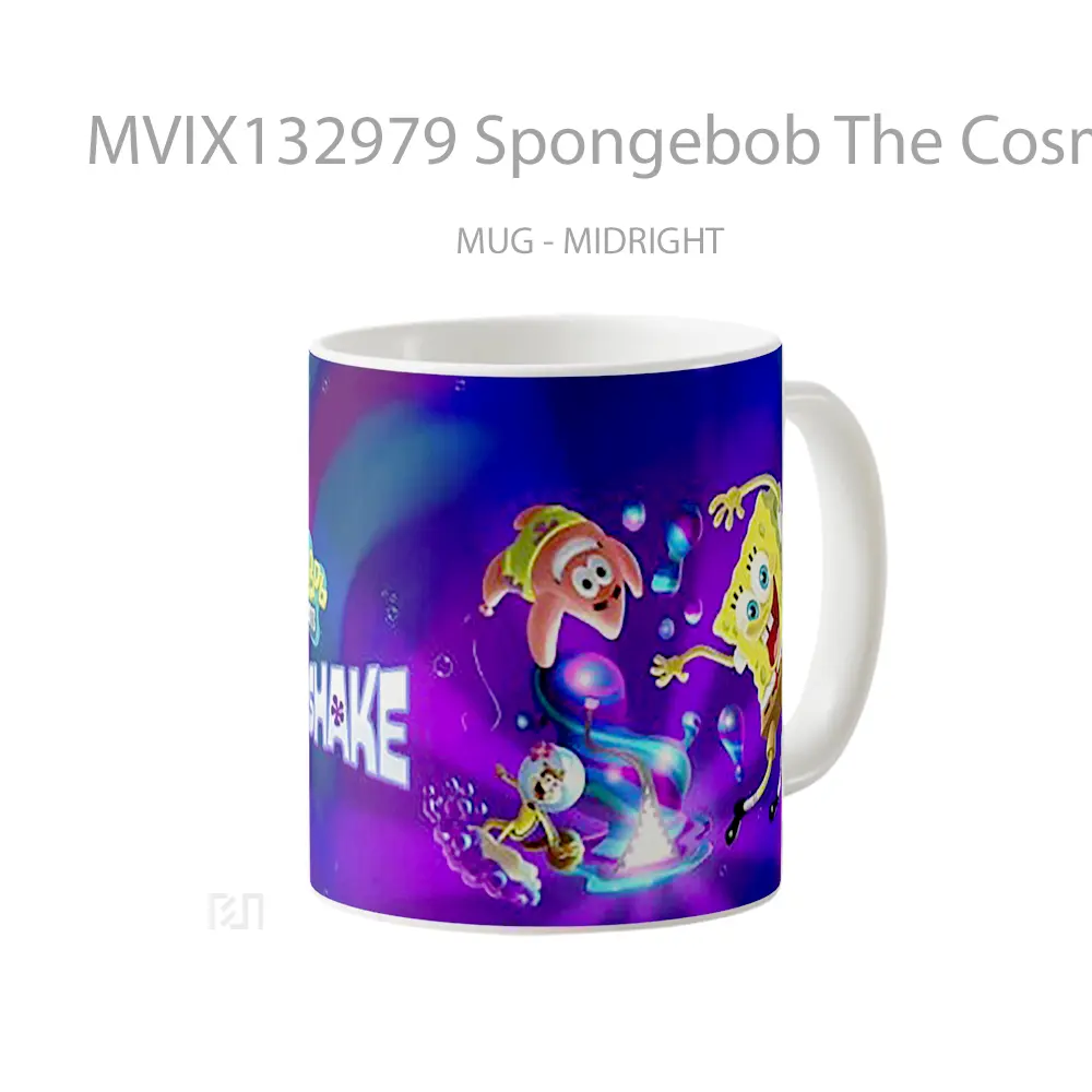 Mug Spongebob The Cosmic Shake Game Cangkir Gamer - All-side / Desain