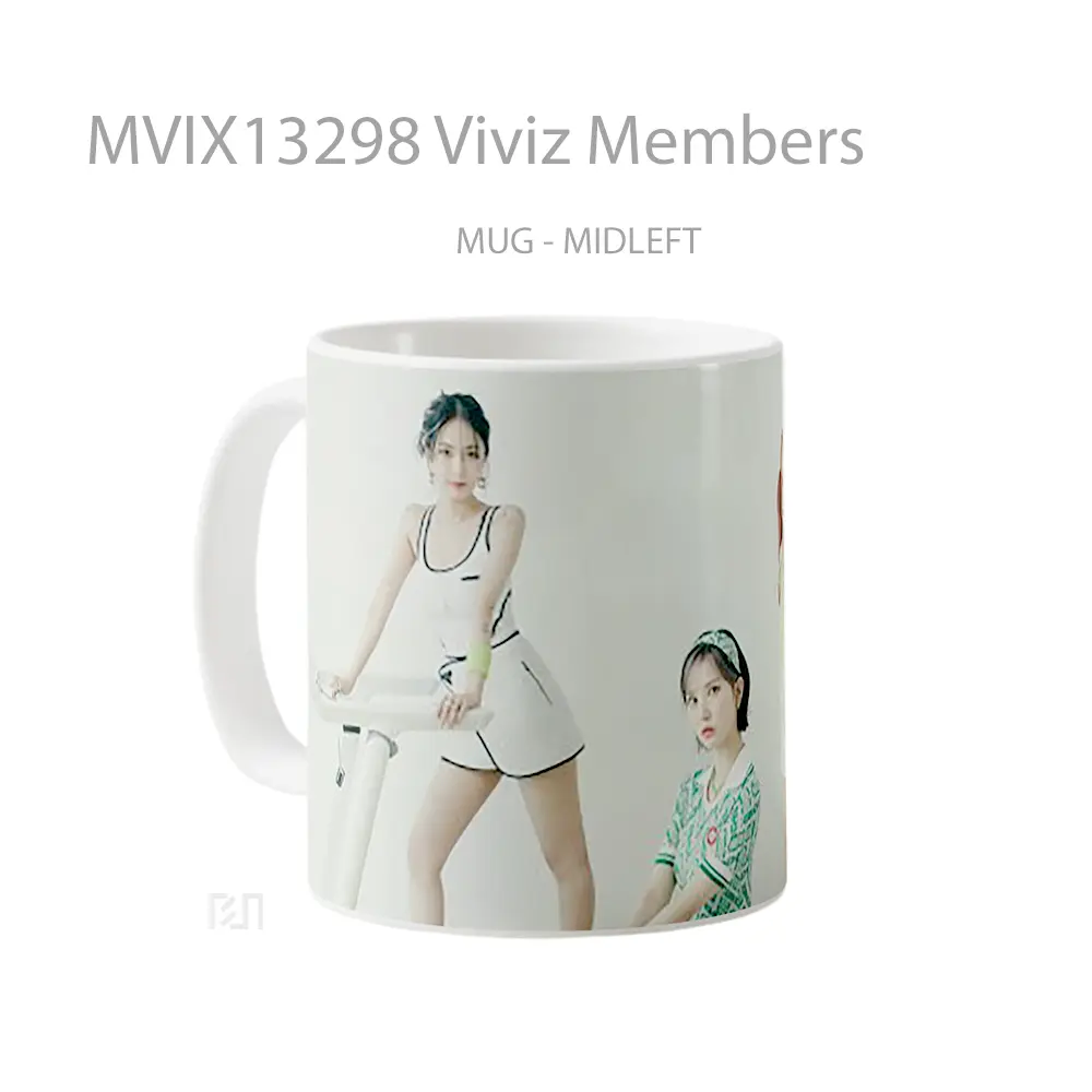 Mug Viviz Members Gelas Keramik Unik - All-side / Desain
