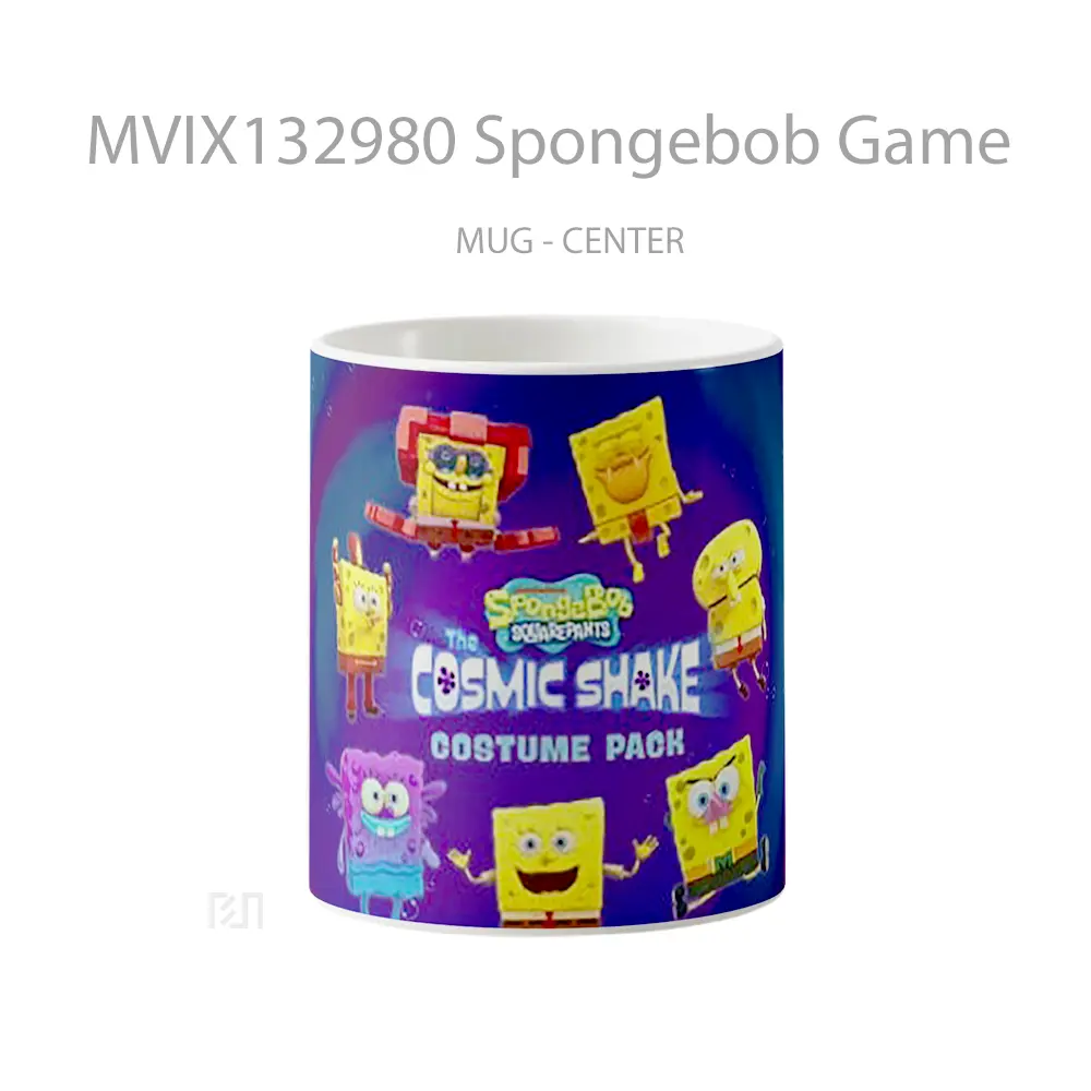 Mug Spongebob Game Cangkir Gamer
