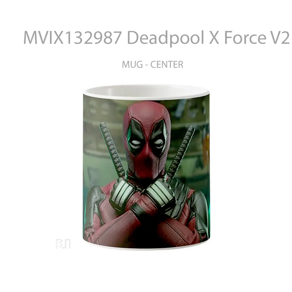 Mug Deadpool X Force V2 Gelas Superhero