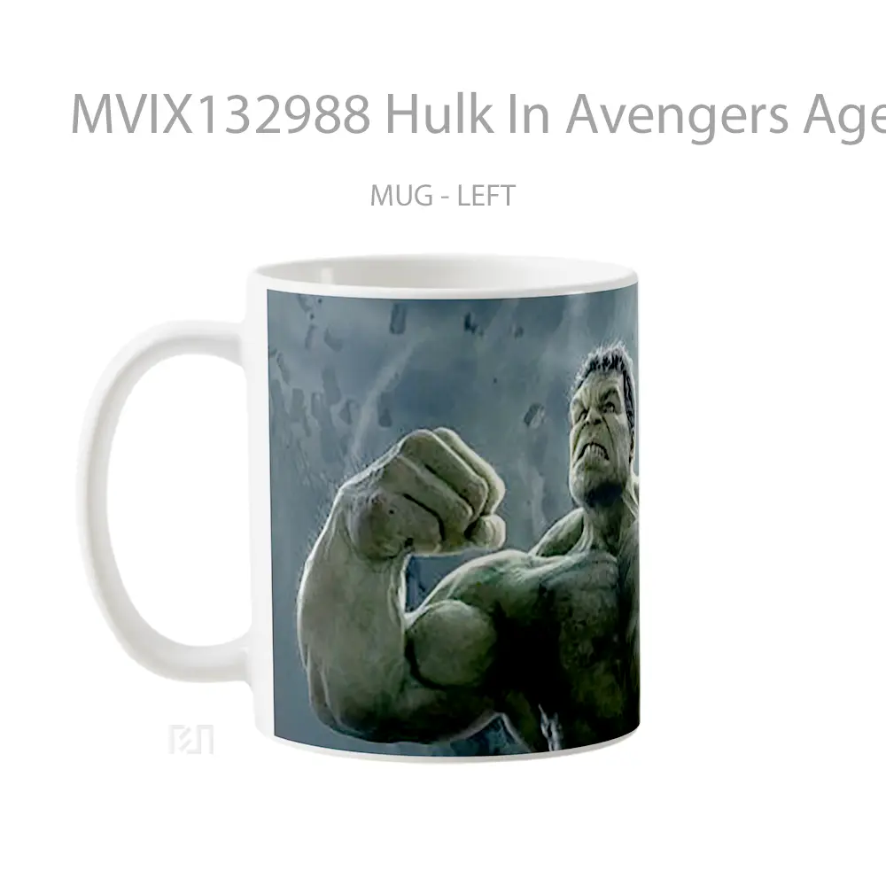 Mug Hulk In Avengers Age Of Ultron Gelas Superhero - All-side / Desain