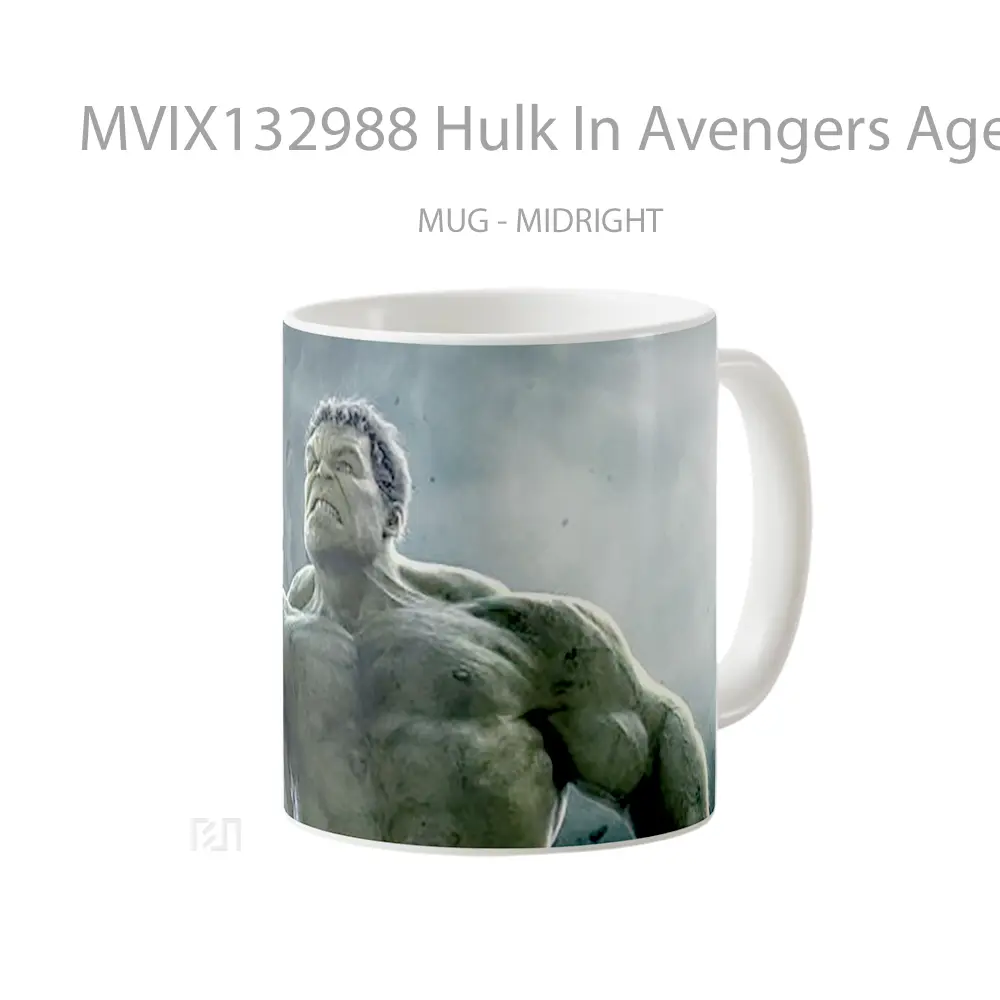 Mug Hulk In Avengers Age Of Ultron Gelas Superhero - All-side / Desain