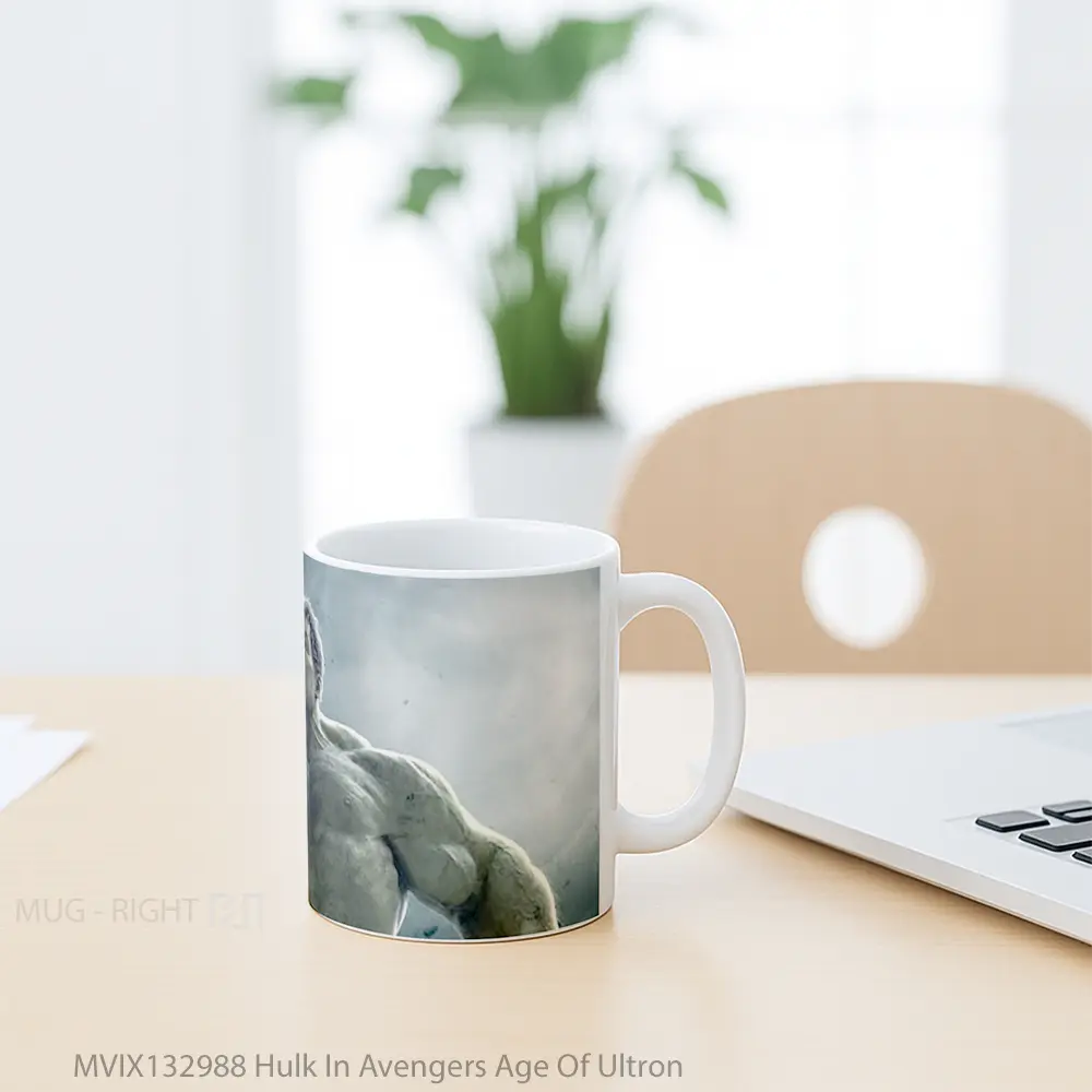 Mug Hulk In Avengers Age Of Ultron Gelas Superhero - All-side / Desain