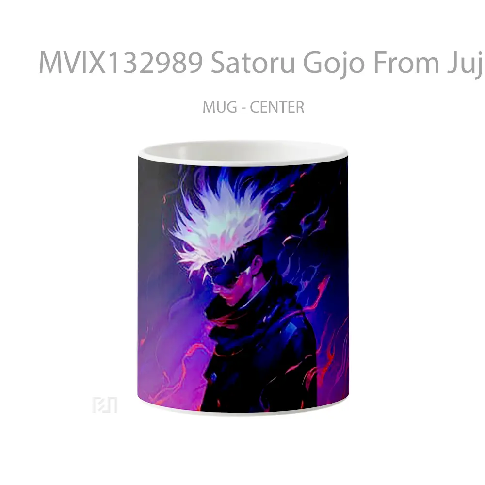 Mug Satoru Gojo From Jujutsu Kaisen V3 Gelas Keramik Unik