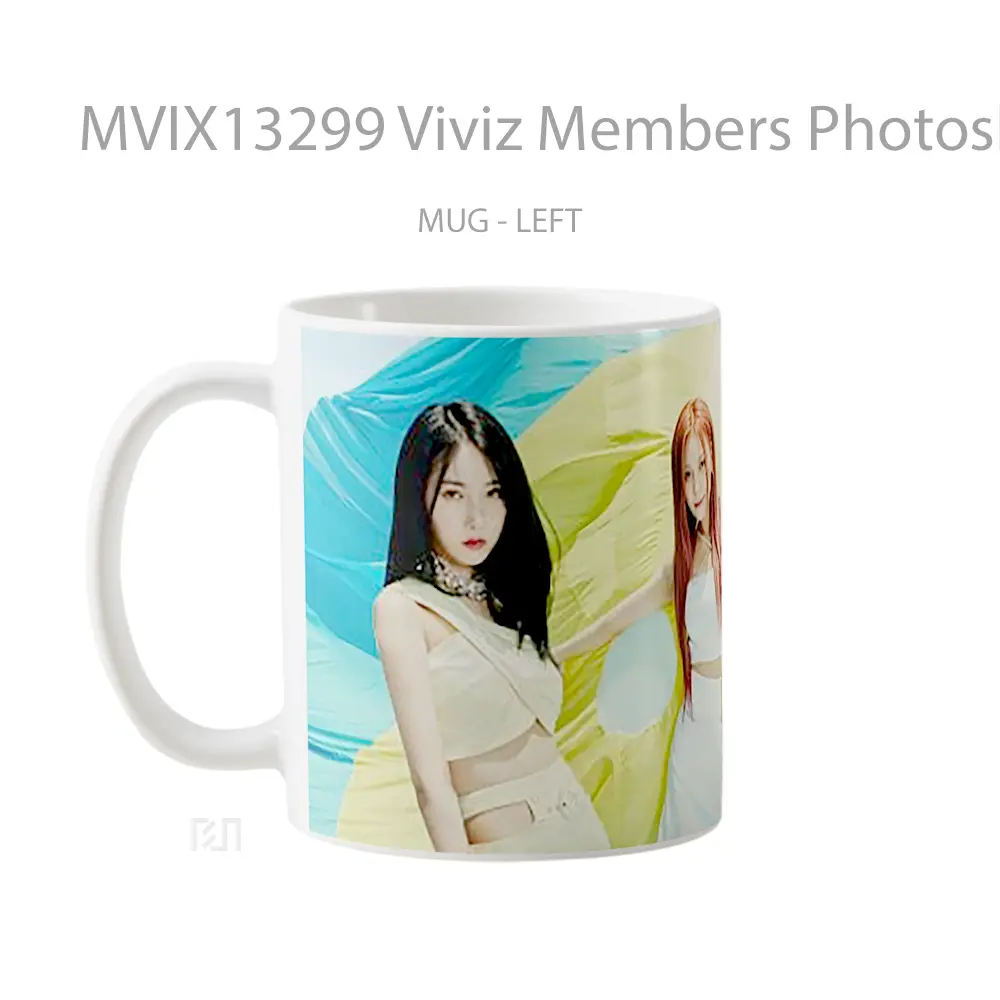 Mug Viviz Members Photoshoot Gelas Keramik Unik - All-side / Desain