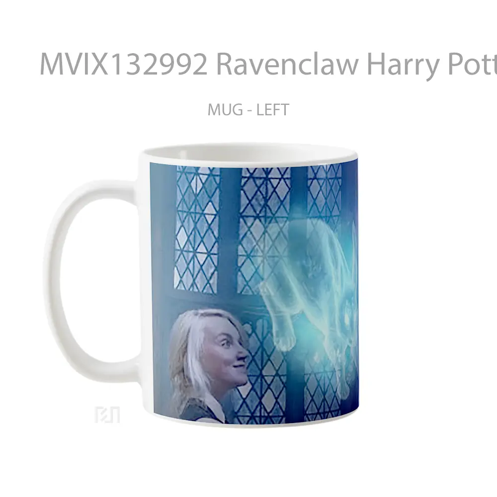 Mug Ravenclaw Harry Potter V2 Gelas Film - All-side / Desain