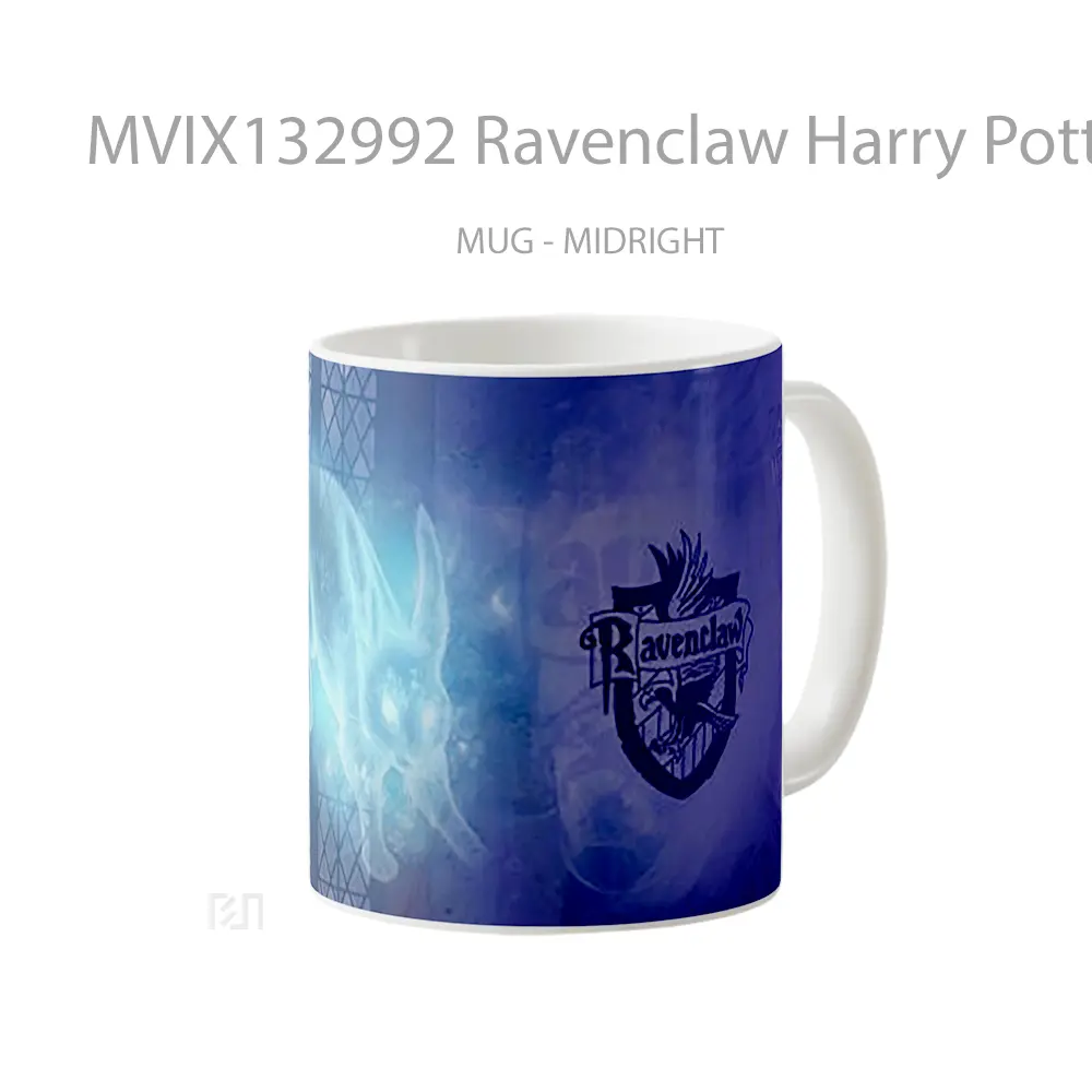 Mug Ravenclaw Harry Potter V2 Gelas Film - All-side / Desain