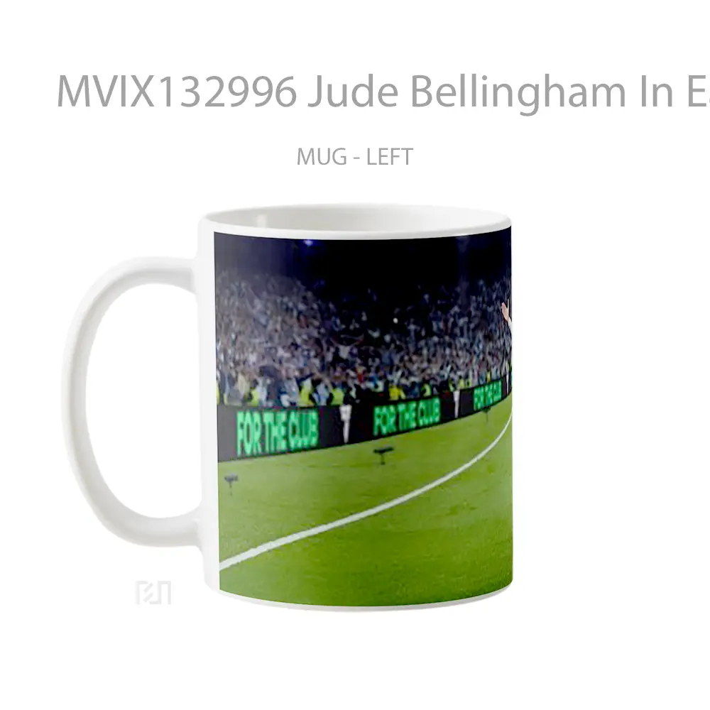 Mug Jude Bellingham In Ea Sports Fc 25 Game Cangkir Gamer - All-side / Desain