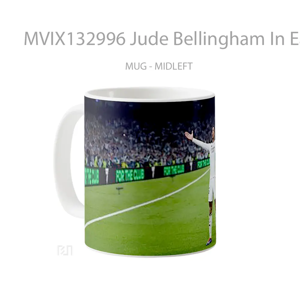 Mug Jude Bellingham In Ea Sports Fc 25 Game Cangkir Gamer - All-side / Desain