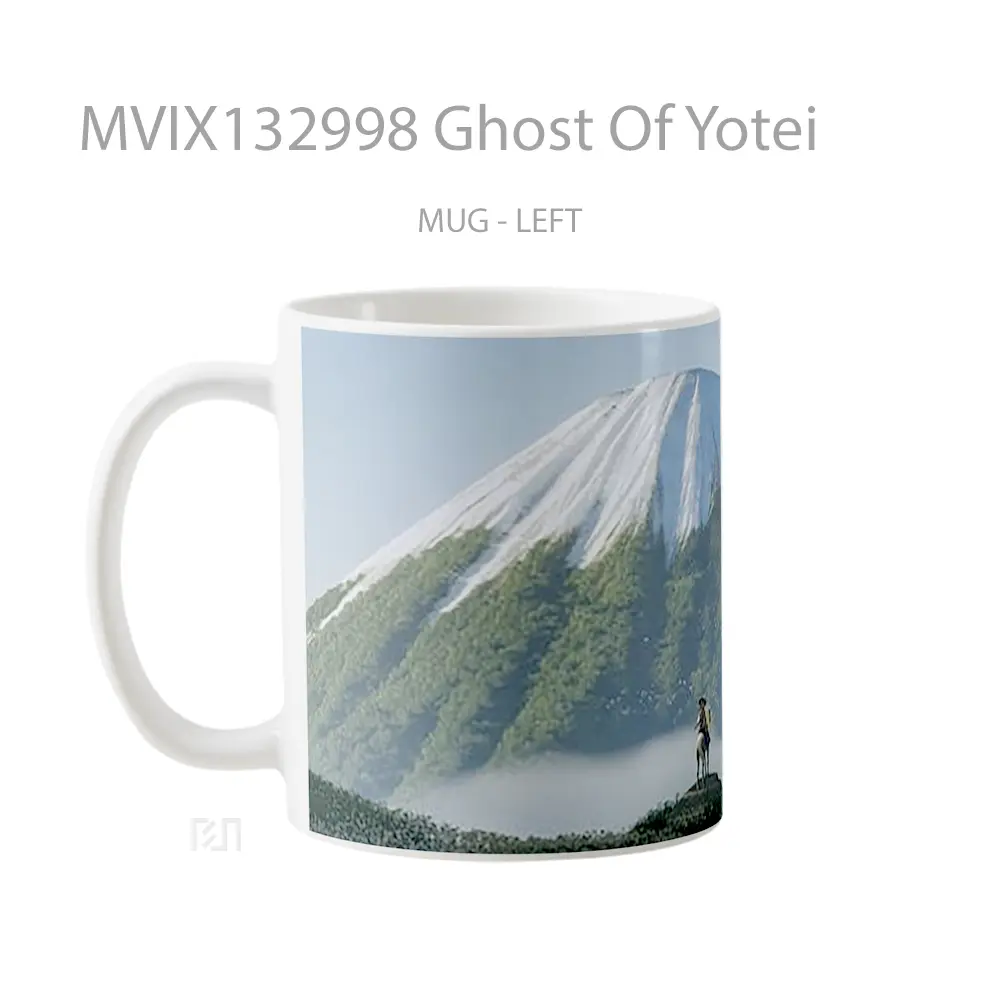 Mug Ghost Of Yotei Gelas Keramik Unik - All-side / Desain
