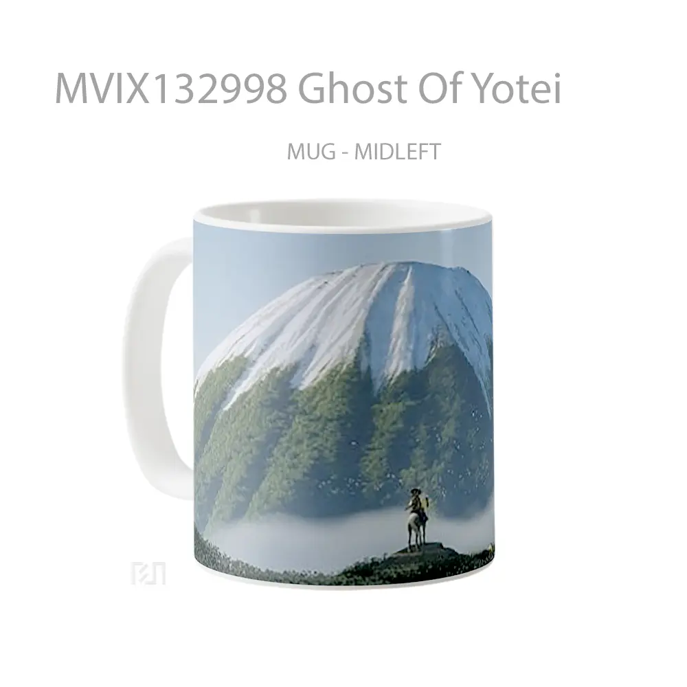 Mug Ghost Of Yotei Gelas Keramik Unik - All-side / Desain