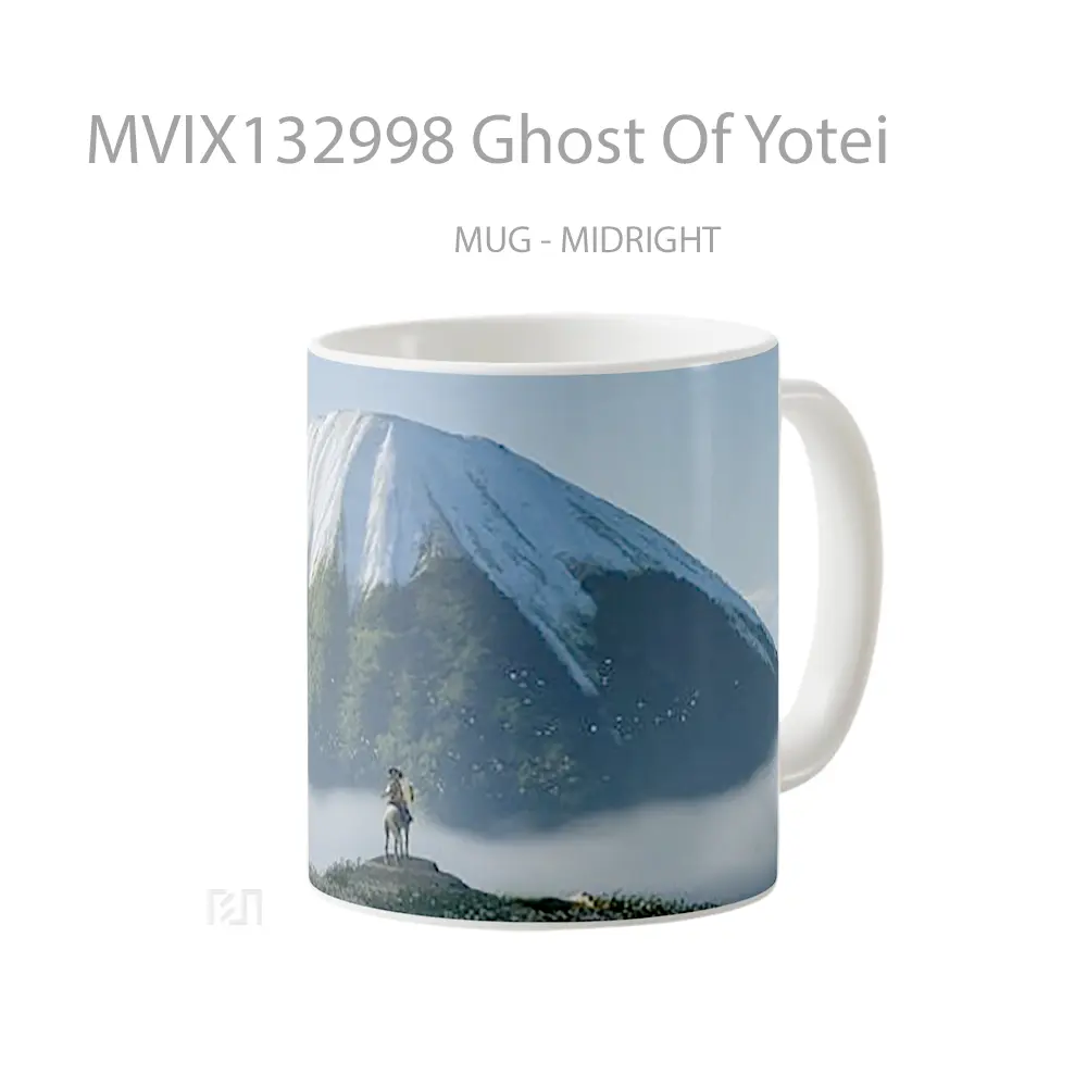 Mug Ghost Of Yotei Gelas Keramik Unik - All-side / Desain