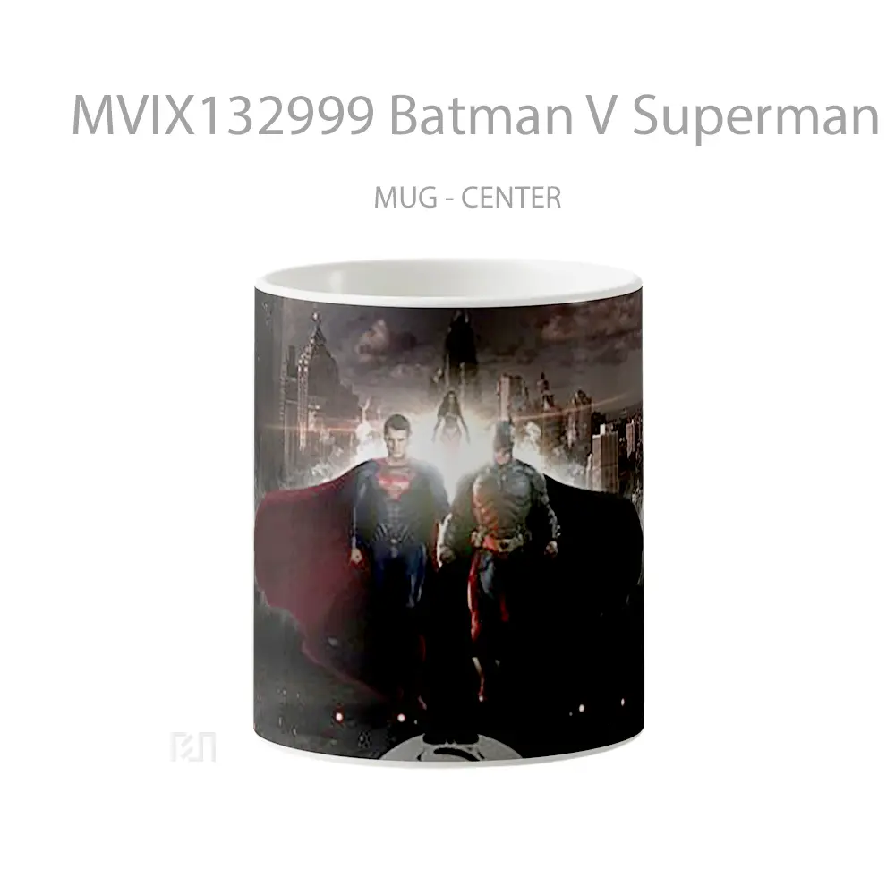 Mug Batman V Superman Gelas Superhero