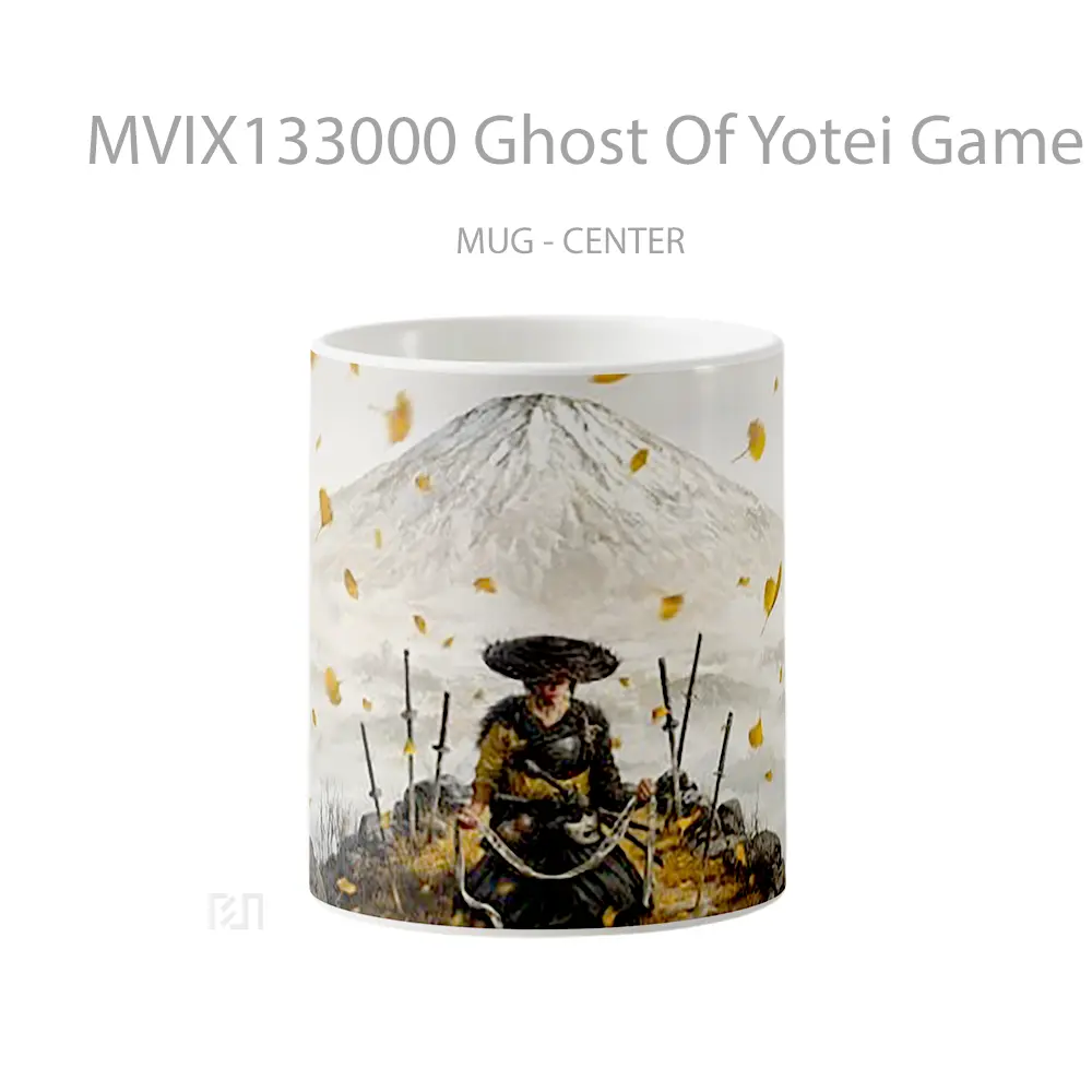 Mug Ghost Of Yotei Game Cangkir Gamer