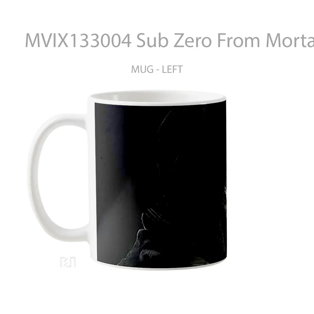 Mug Sub Zero From Mortal Kombat V2 Gelas Keramik Unik - All-side / Desain