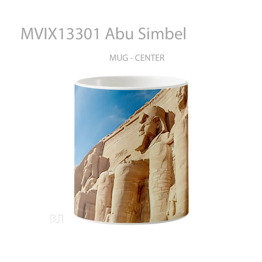 Mug Abu Simbel Gelas Keramik Unik