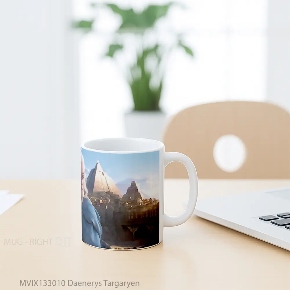 Mug Daenerys Targaryen Gelas Keramik Unik - All-side / Desain