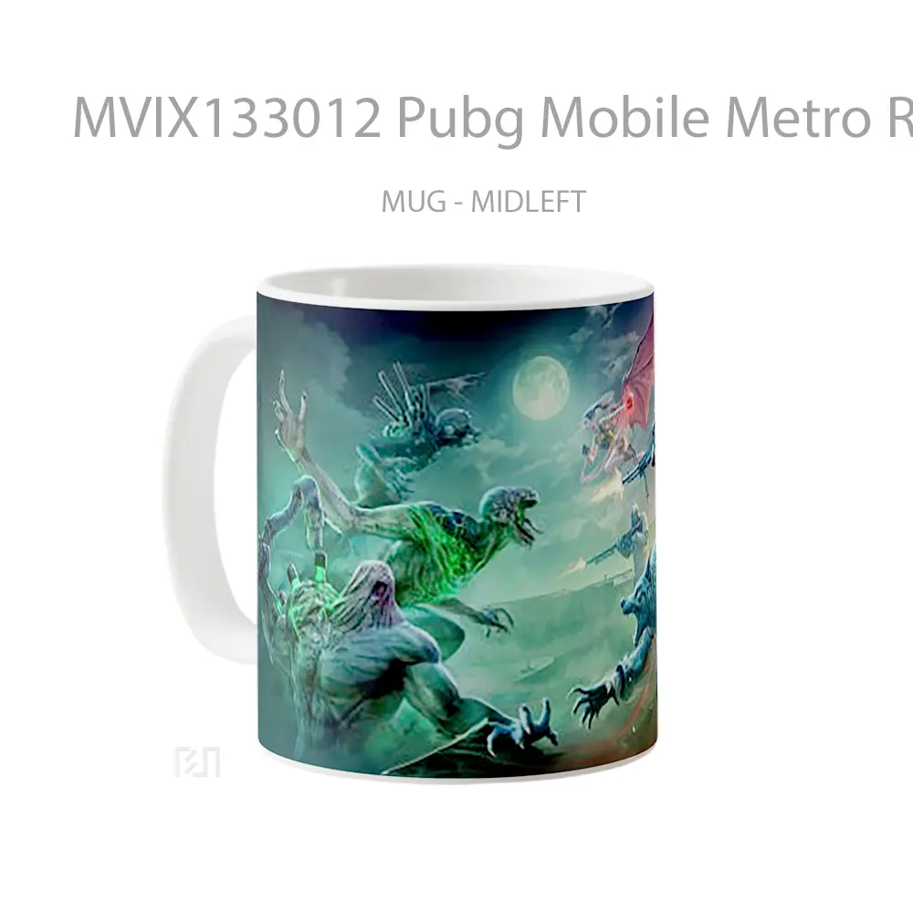 Mug Pubg Mobile Metro Royale Chapter 22 Cangkir Gamer - All-side / Desain