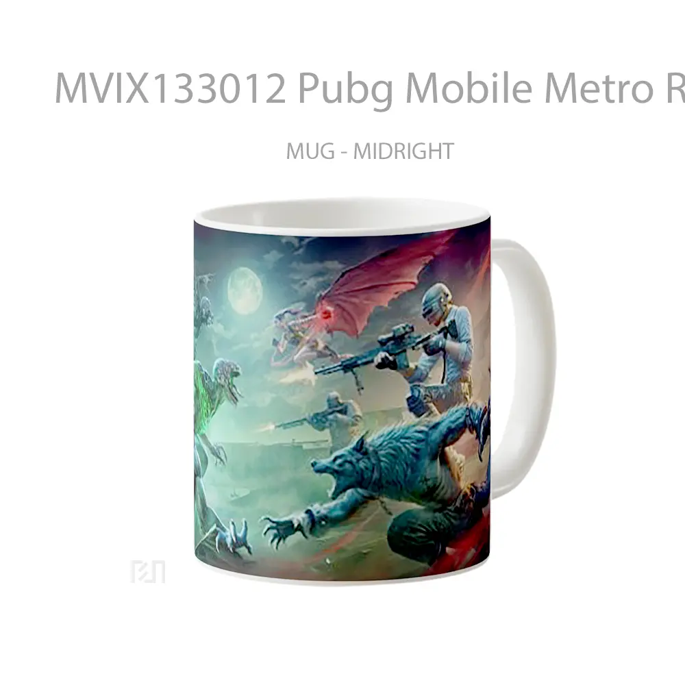 Mug Pubg Mobile Metro Royale Chapter 22 Cangkir Gamer - All-side / Desain