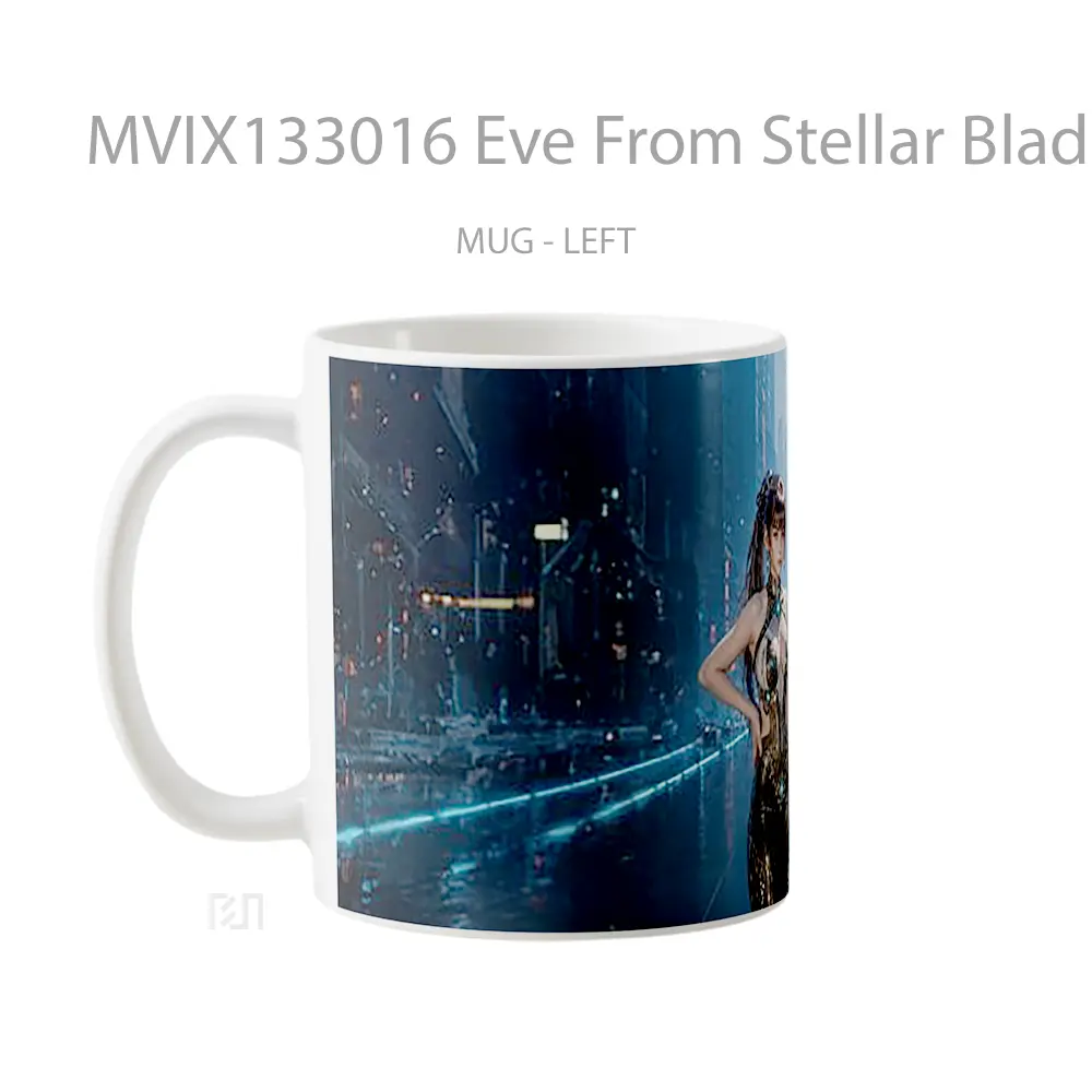 Mug Eve From Stellar Blade Gelas Keramik Unik - All-side / Desain