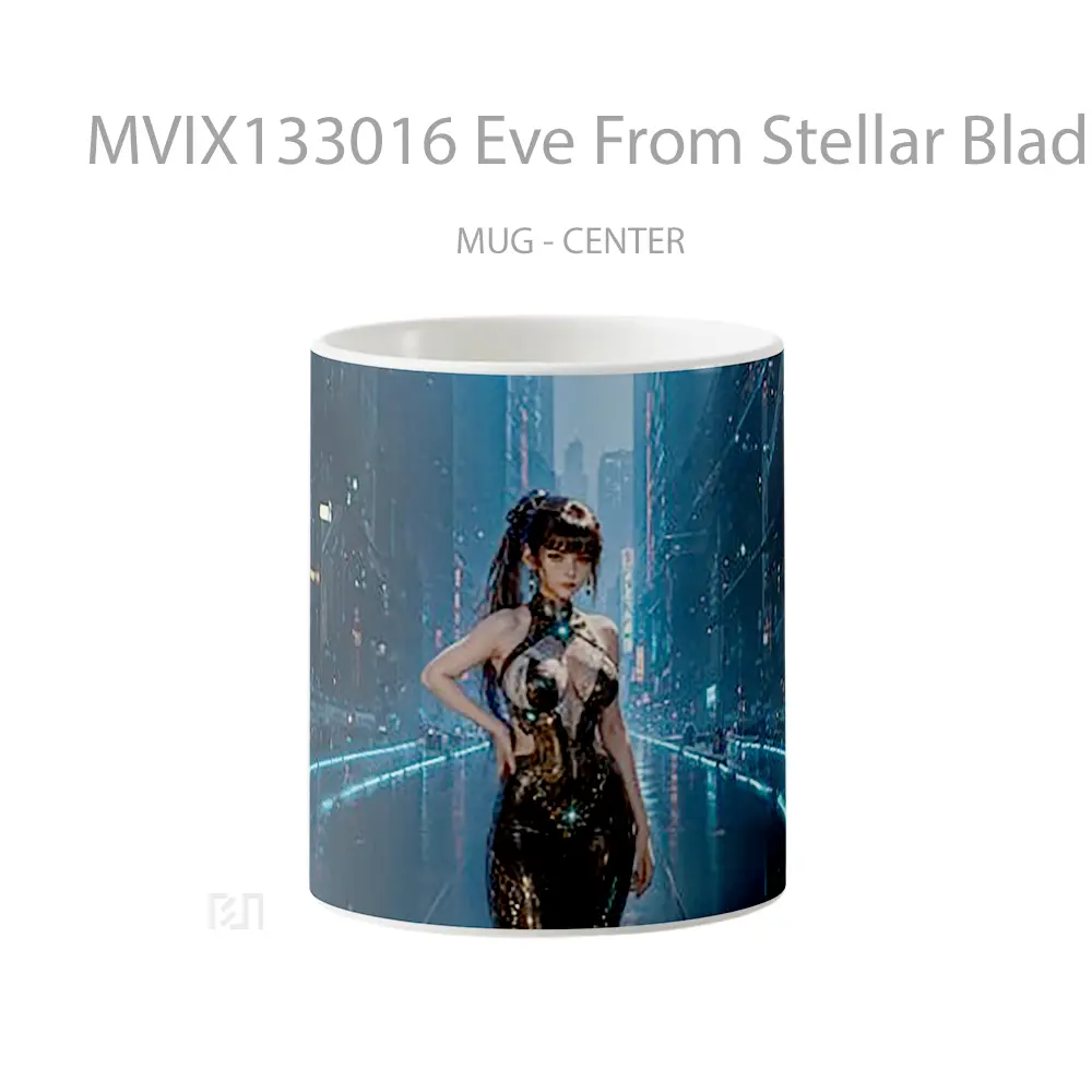 Mug Eve From Stellar Blade Gelas Keramik Unik
