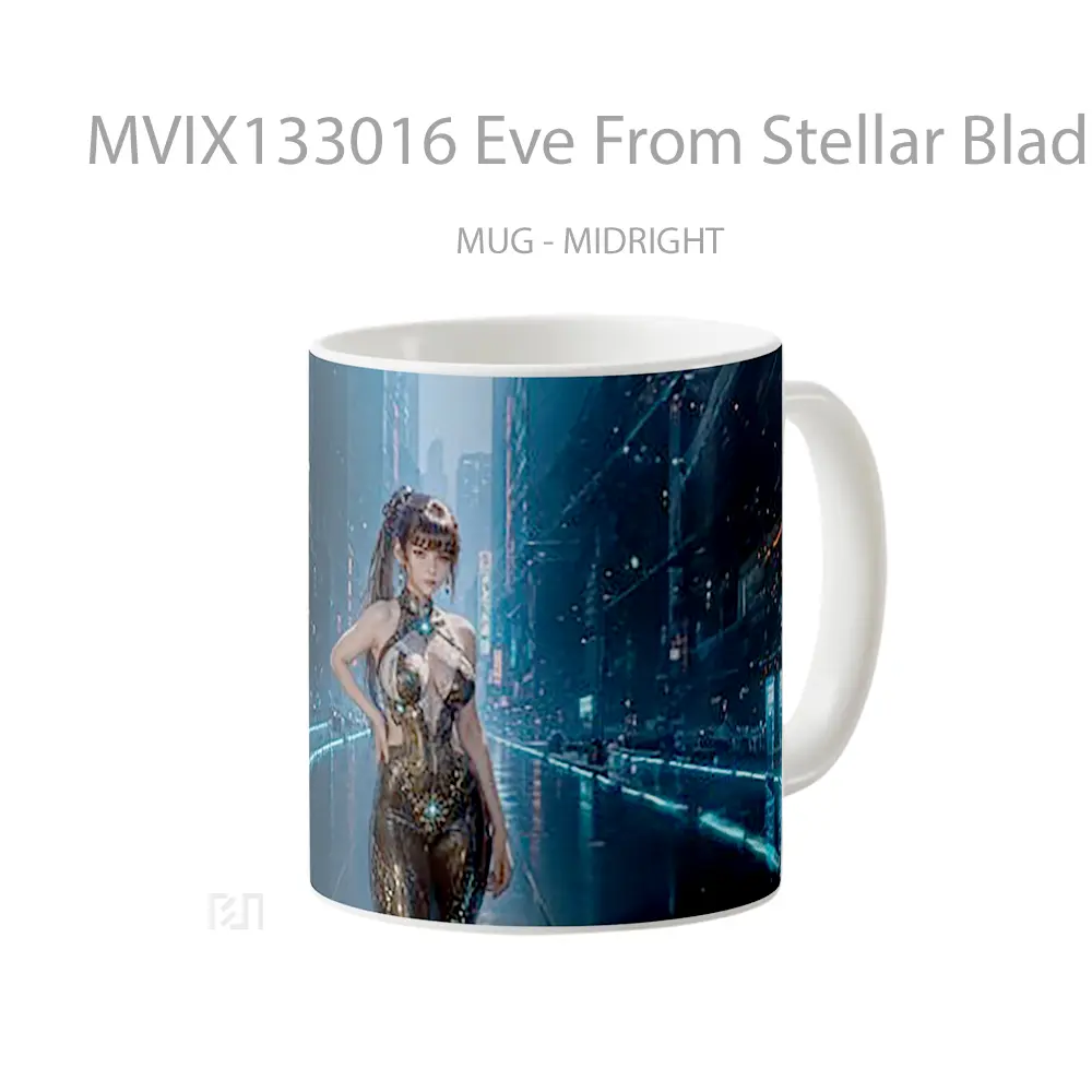Mug Eve From Stellar Blade Gelas Keramik Unik - All-side / Desain