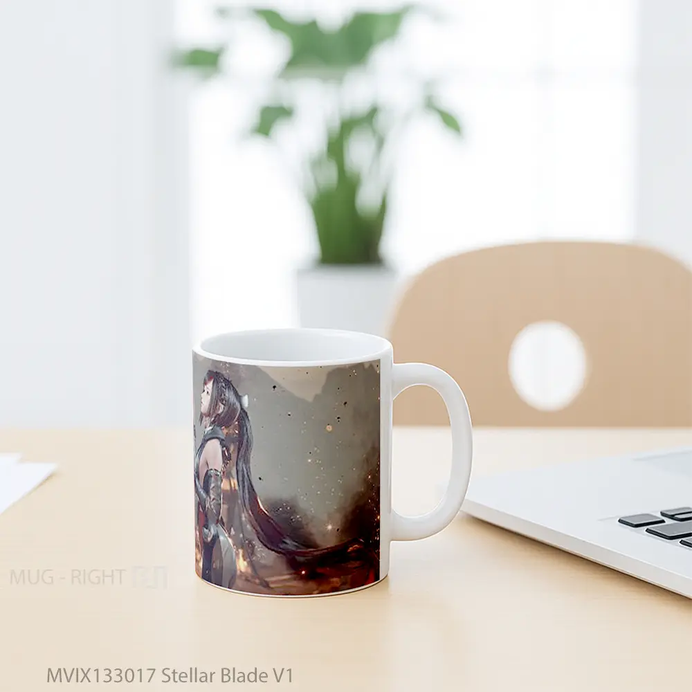 Mug Stellar Blade V1 Gelas Keramik Unik - All-side / Desain