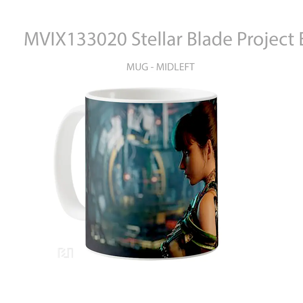 Mug Stellar Blade Project Eve Gelas Keramik Unik - All-side / Desain