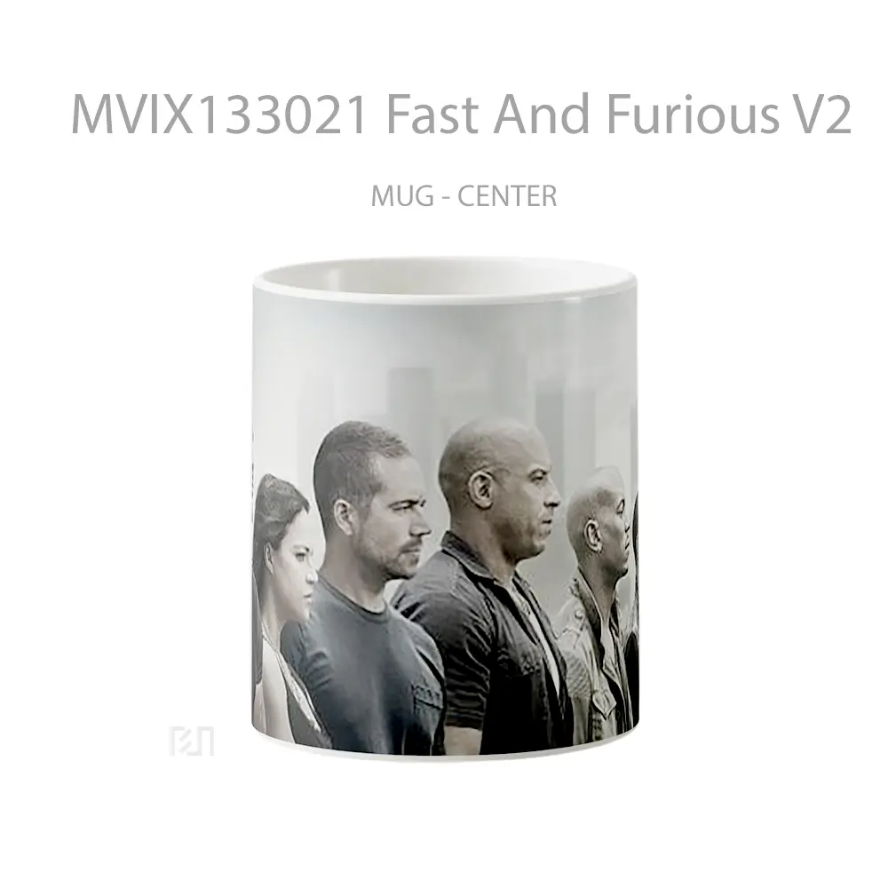 Mug Fast And Furious V2 Gelas Keramik Unik