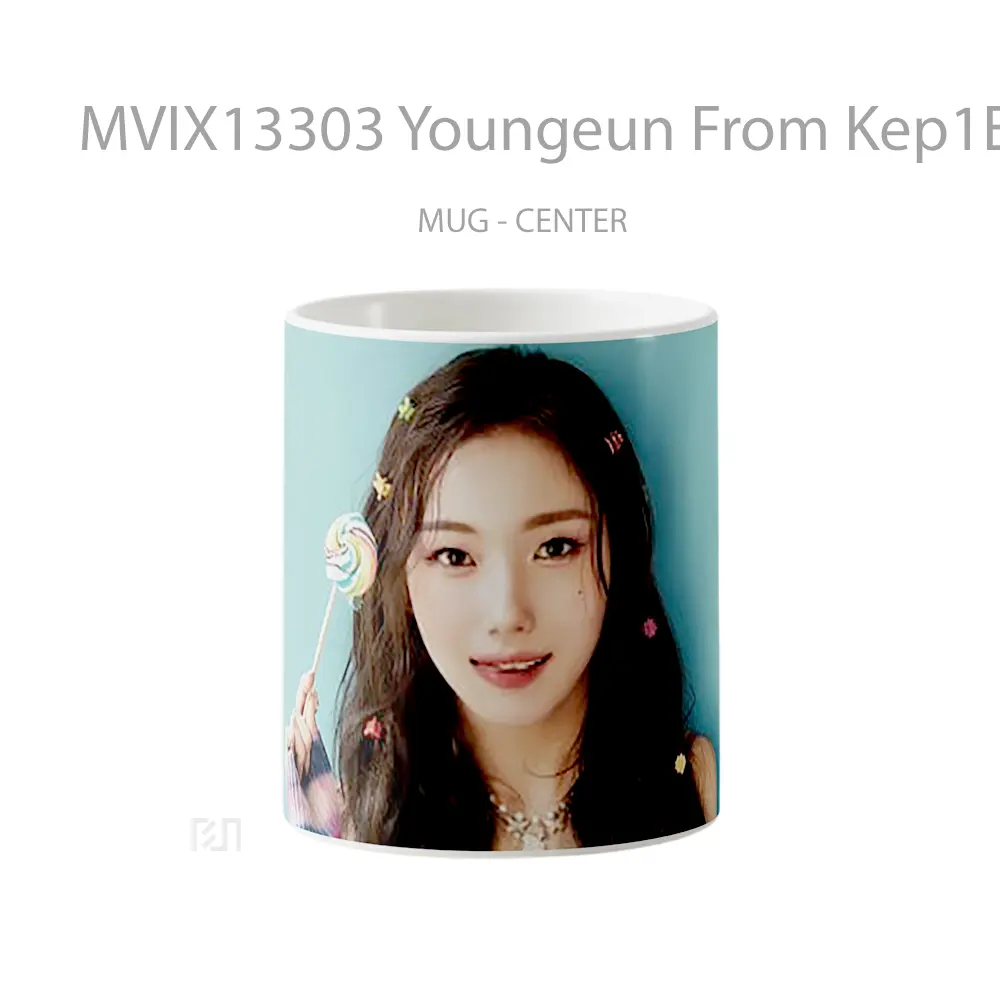 Mug Youngeun From Kep1Er Doublast Gelas Keramik Unik