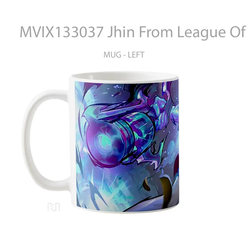 Mug Jhin From League Of Legends Cangkir Gamer - All-side / Desain