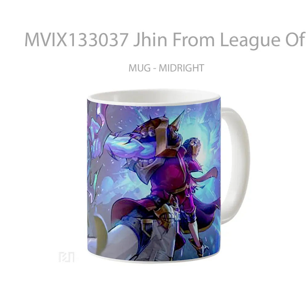 Mug Jhin From League Of Legends Cangkir Gamer - All-side / Desain