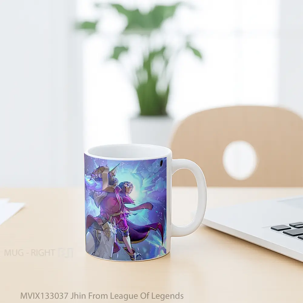 Mug Jhin From League Of Legends Cangkir Gamer - All-side / Desain