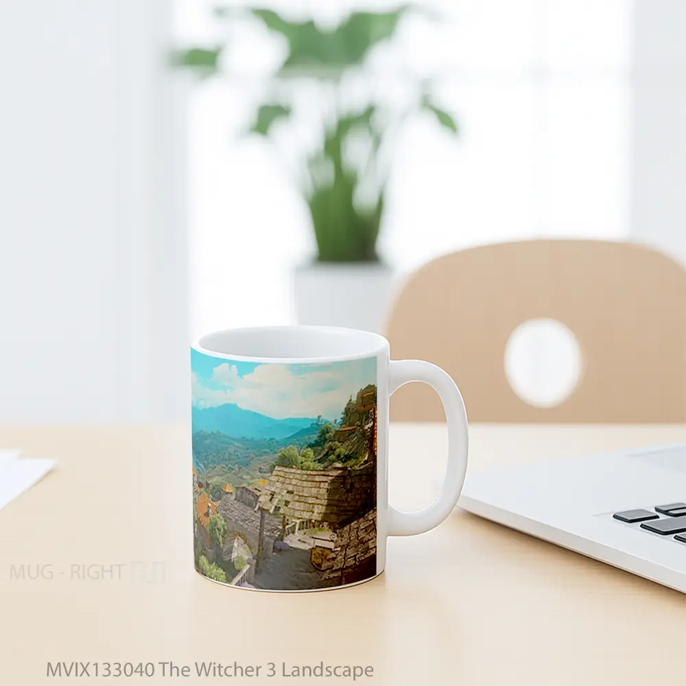 Mug The Witcher 3 Landscape Gelas Pemandangan Alam - All-side / Desain