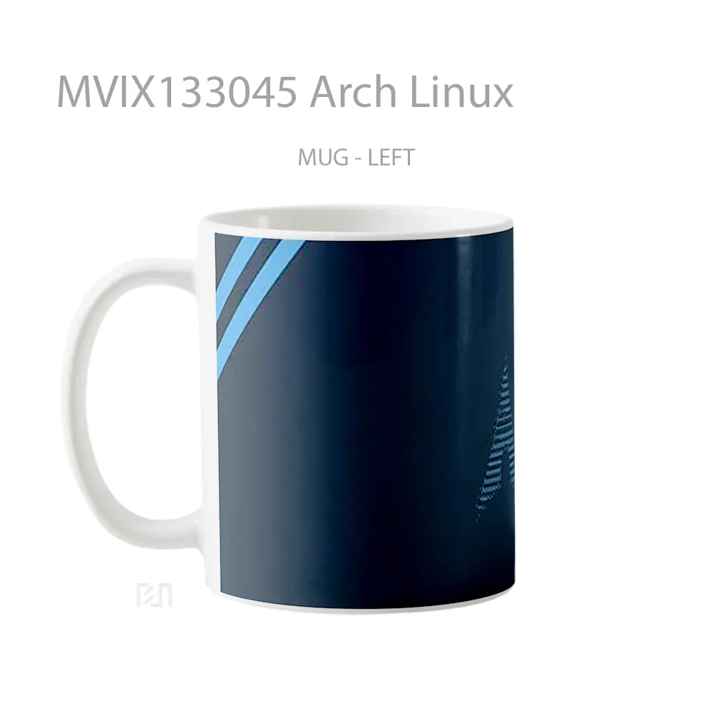 Mug Arch Linux Gelas Keramik Unik - All-side / Desain