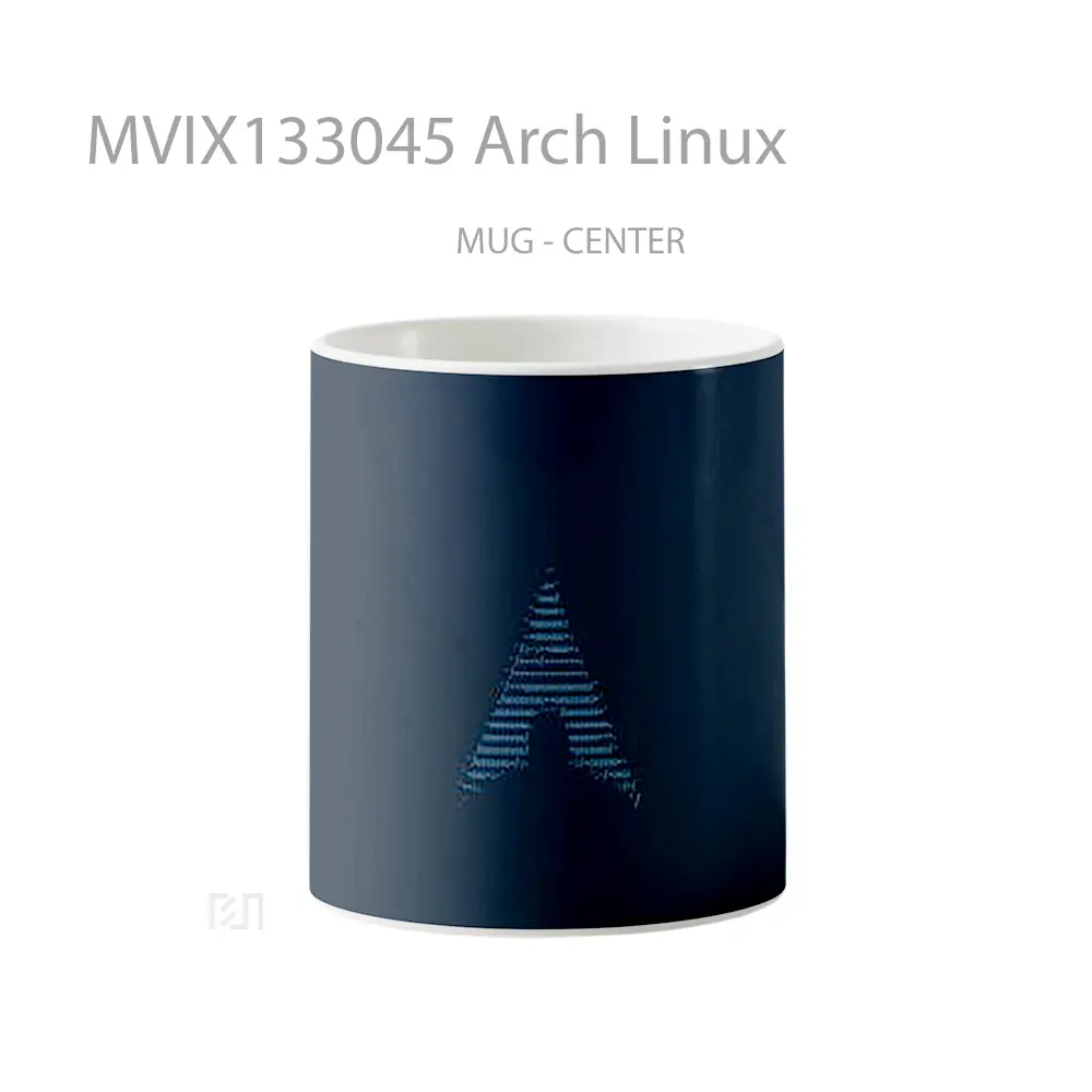 Mug Arch Linux Gelas Keramik Unik