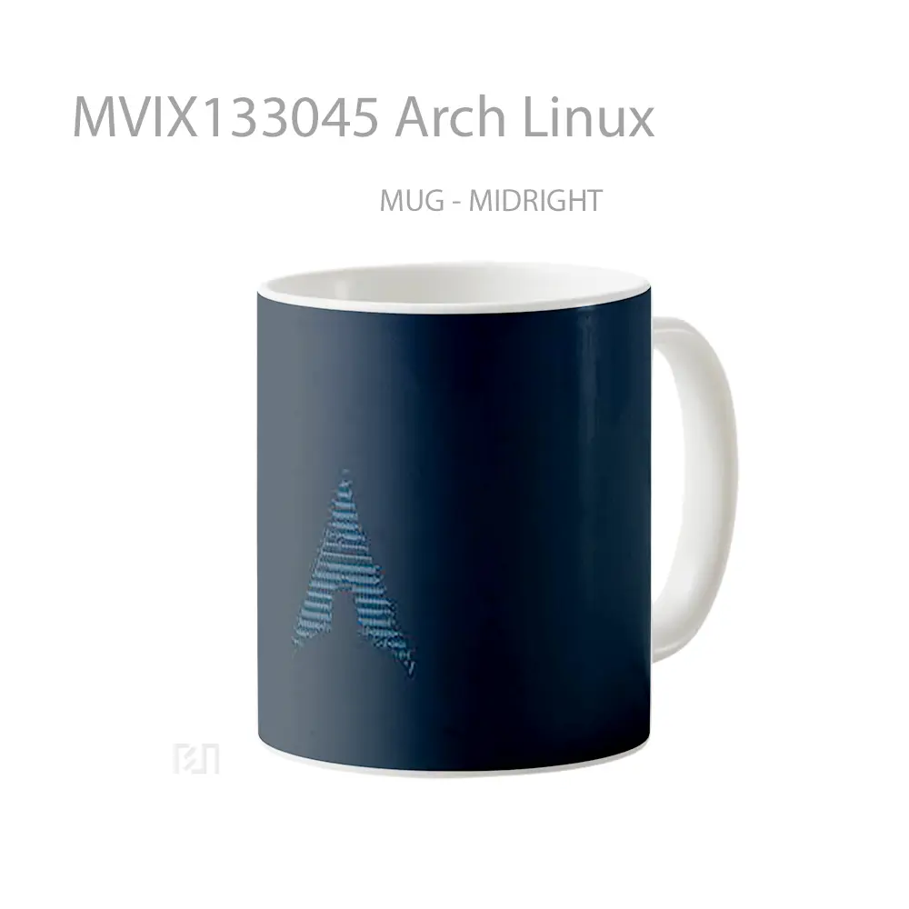 Mug Arch Linux Gelas Keramik Unik - All-side / Desain