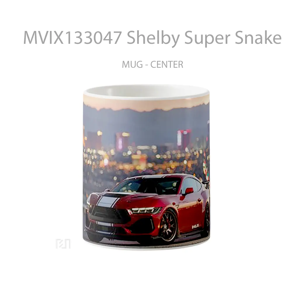 Mug Shelby Super Snake Gelas Keramik Unik