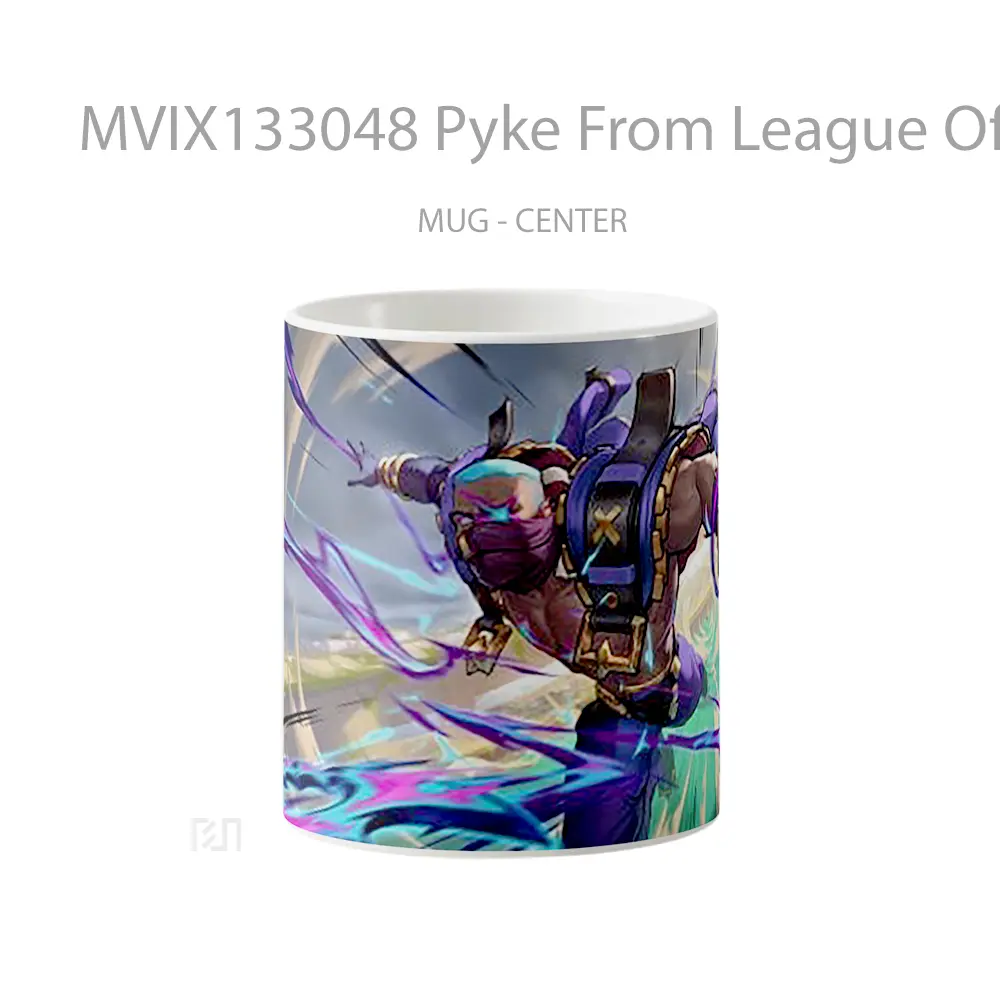 Mug Pyke From League Of Legends Cangkir Gamer