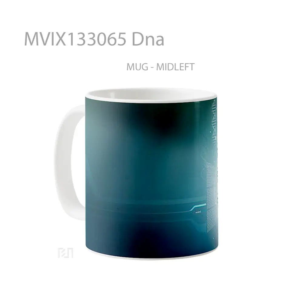 Mug Dna Gelas Keramik Unik - All-side / Desain