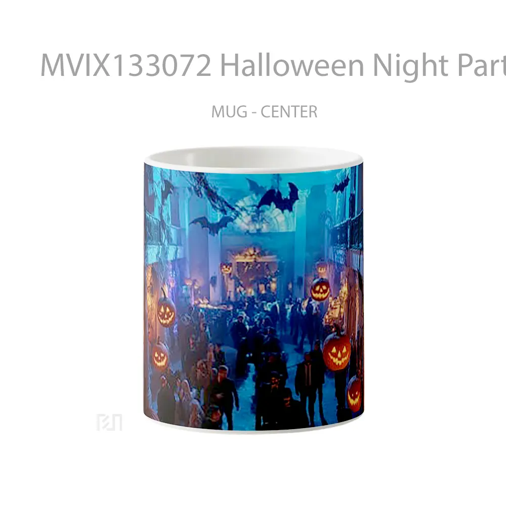 Mug Halloween Night Party Gelas Keramik Unik