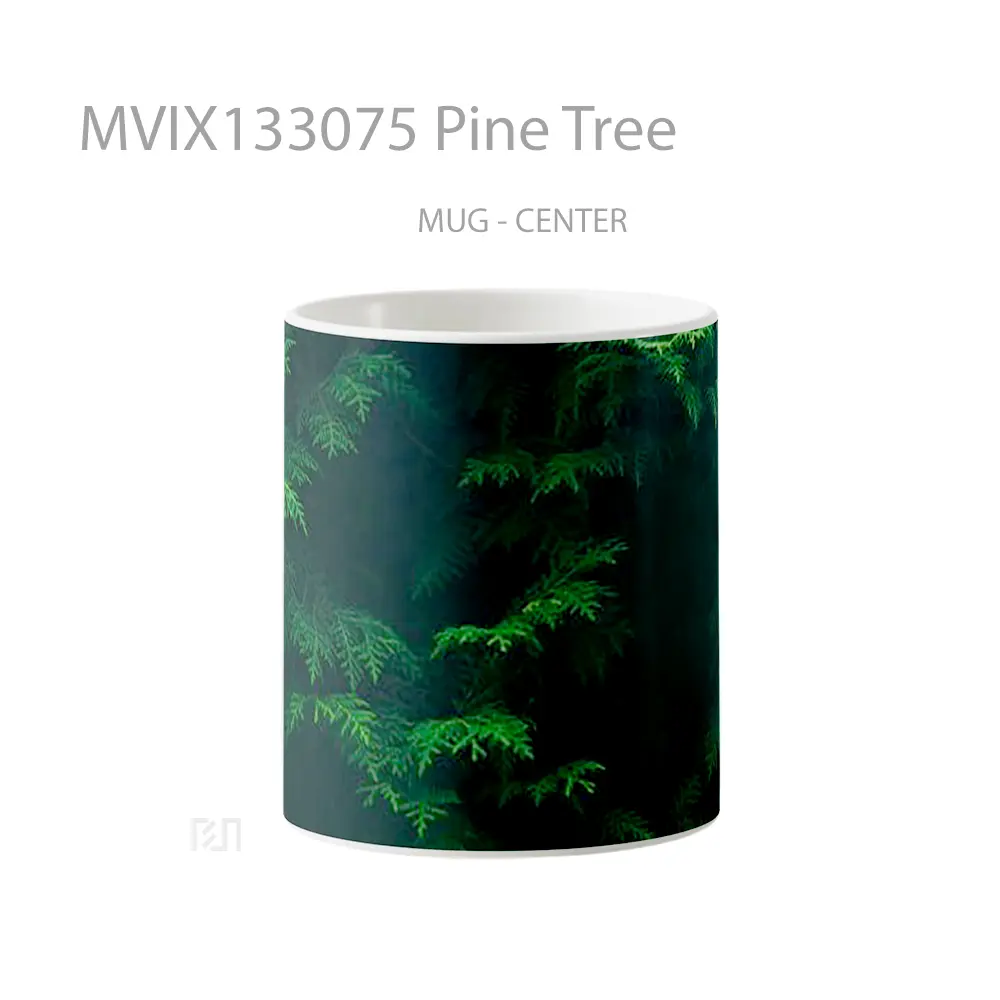 Mug Pine Tree Gelas Pemandangan Alam