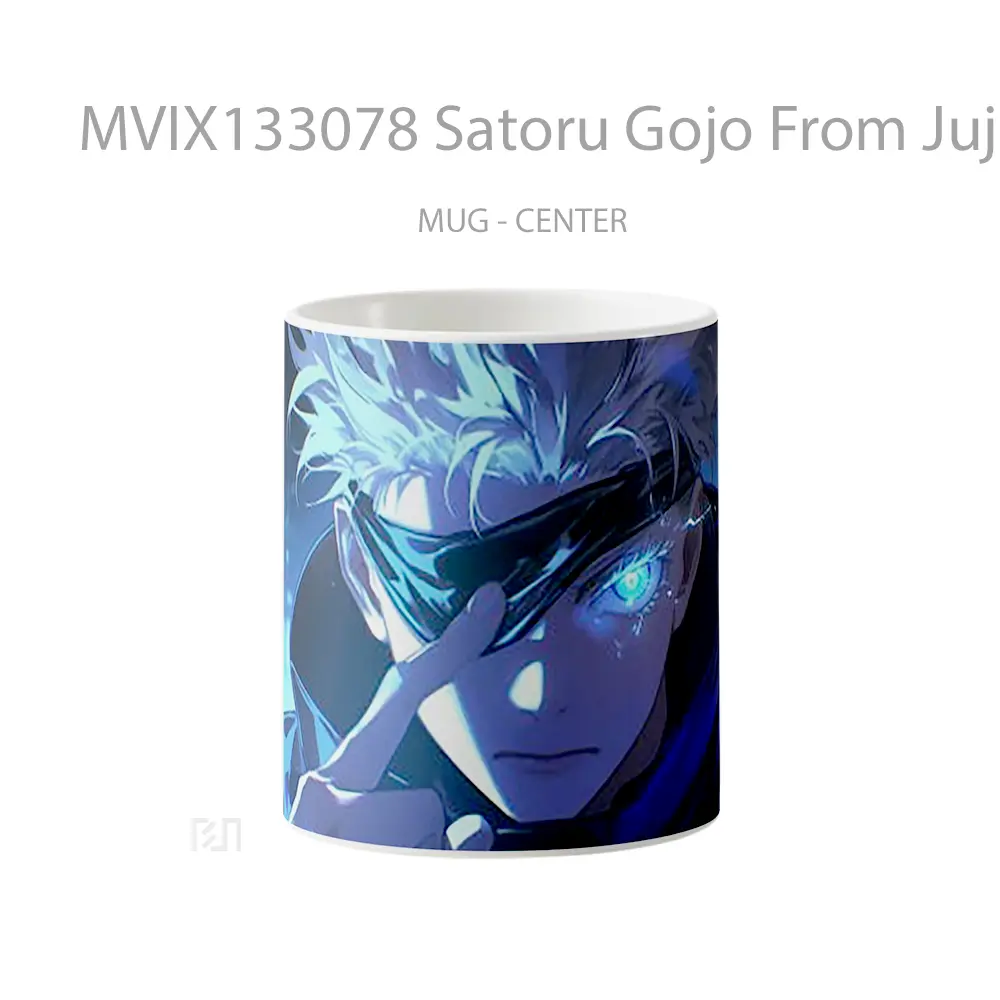 Mug Satoru Gojo From Jujutsu Kaisen V5 Gelas Keramik Unik